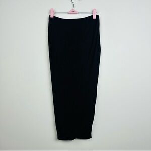 Fashion Nova Classic Black Pencil Fitted Skirt Size Small